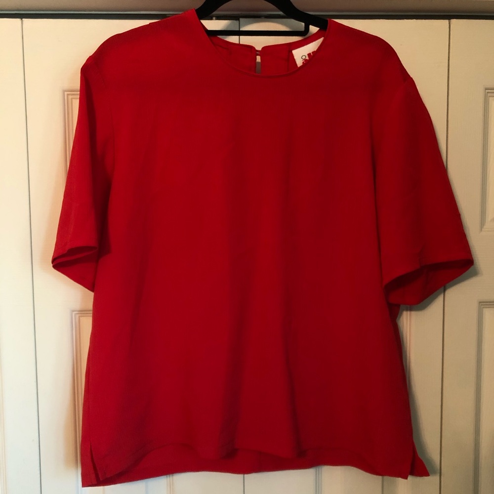 Short sleeve retro top